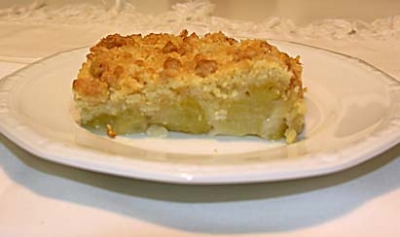 Apple crumble