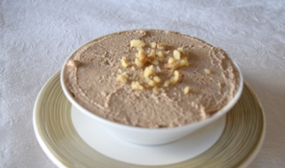 Paté de lentejas y nueces